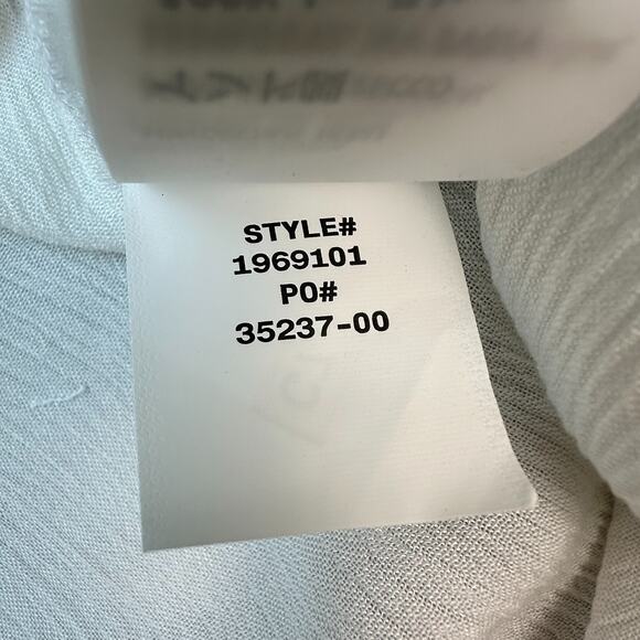 Prana Fernie Beach Pant Womens XL White Swim Cover-Up Flowy Crinkle Wide Leg NWT - Picture 6 of 16